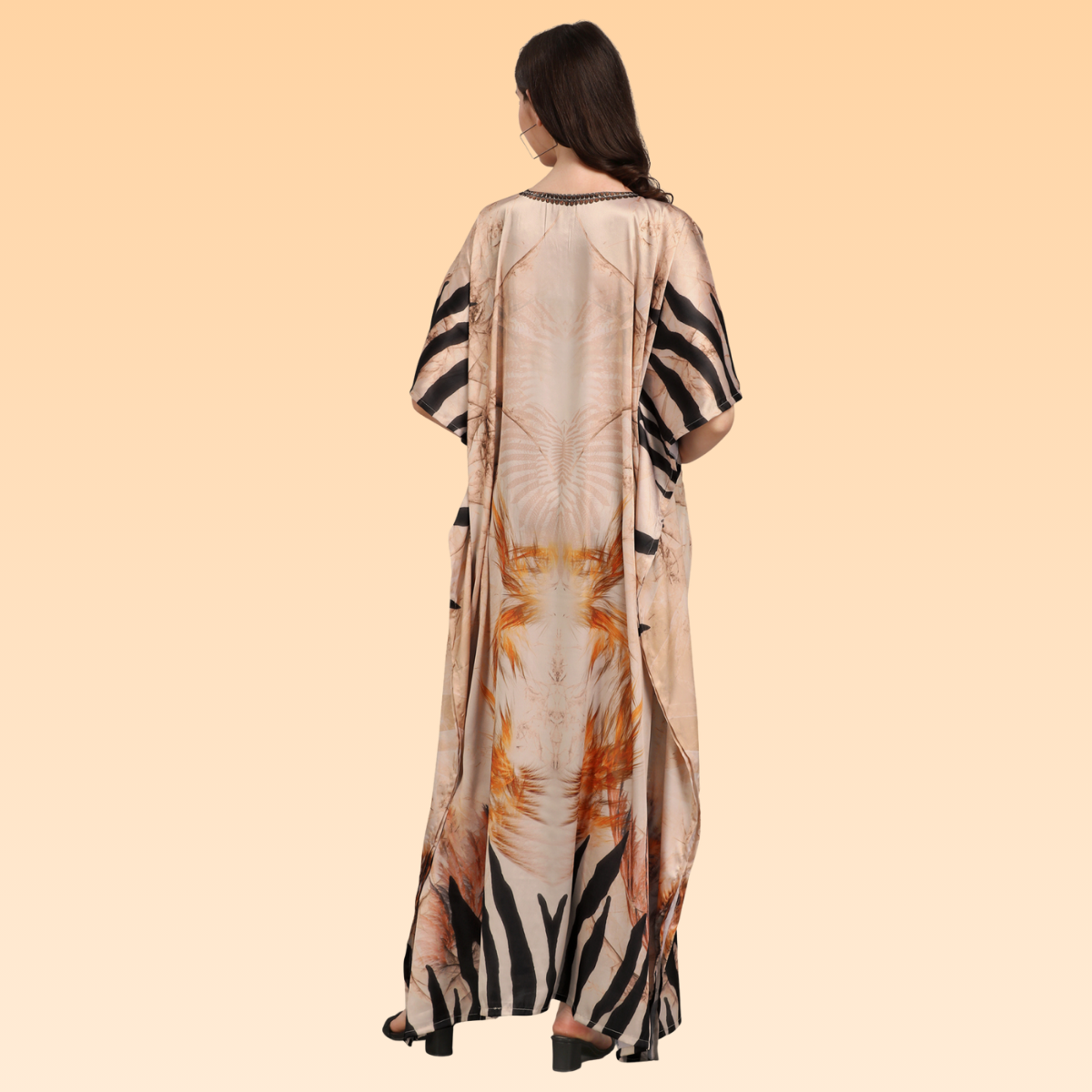 Emelia Brown & Bronze Nazakat Kaftan