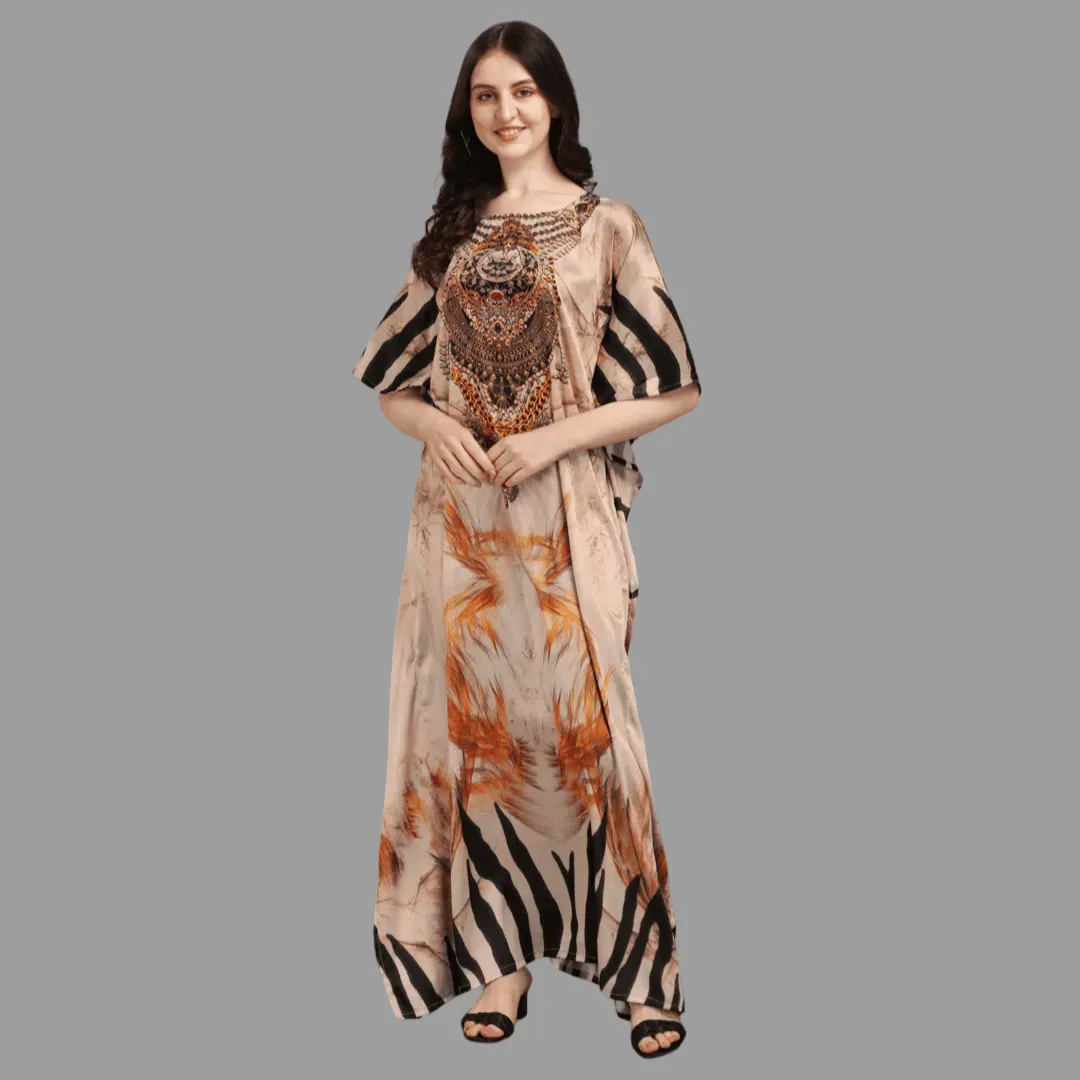 Emelia Brown & Bronze Nazakat Kaftan