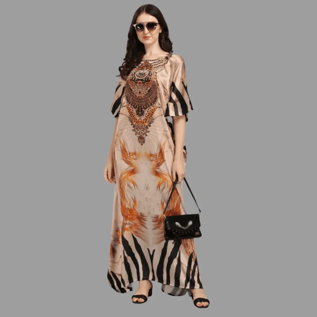 Emelia Brown & Bronze Nazakat Kaftan
