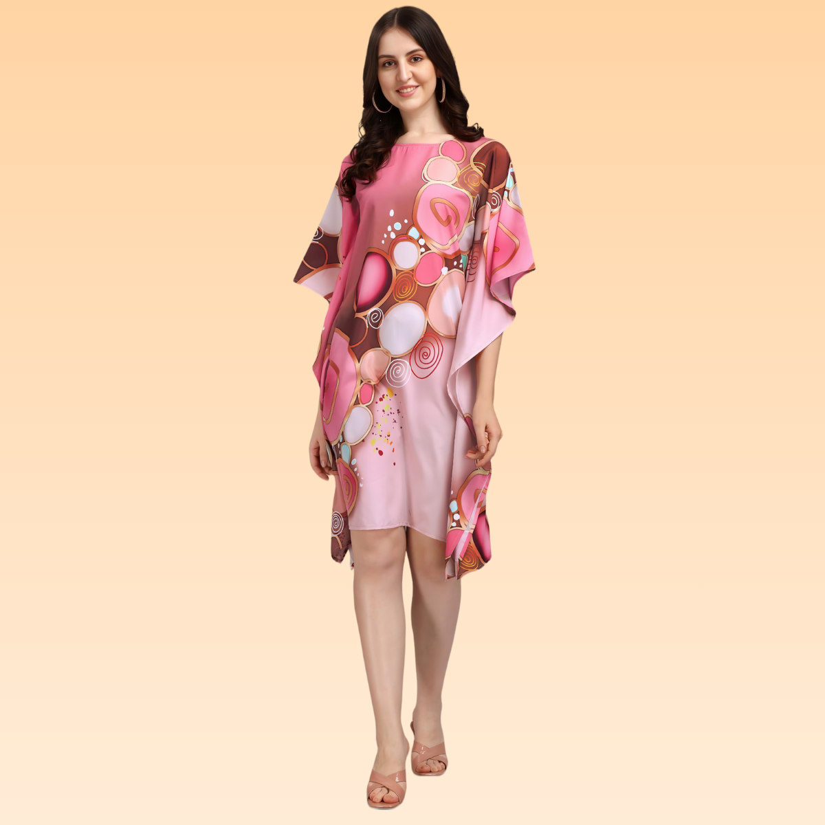 Noor Pink & Light Pink Kaftan