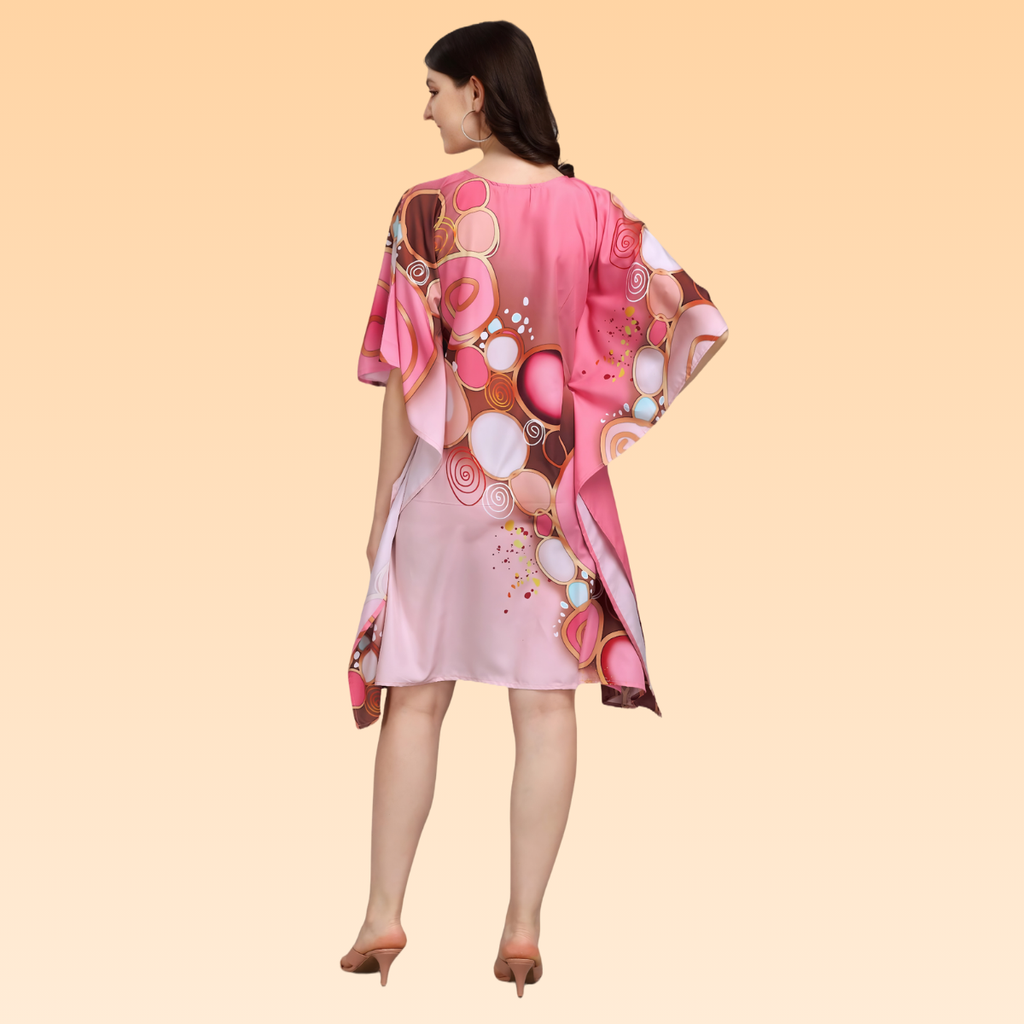Noor Pink & Light Pink Kaftan