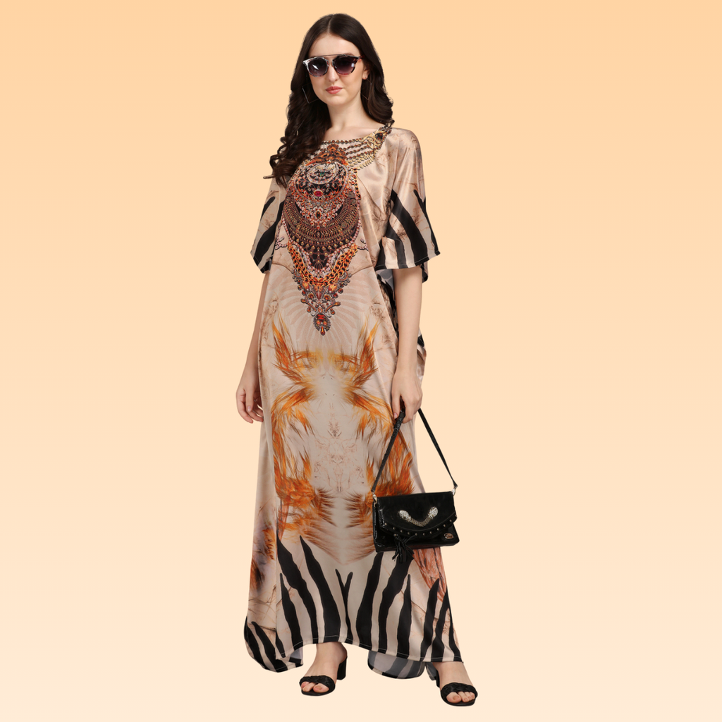 Emelia Brown & Bronze Nazakat Kaftan
