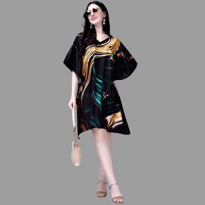London Black & Bronze Kaftan