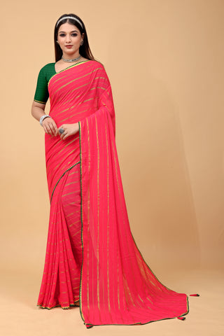 Rani Pari Saree