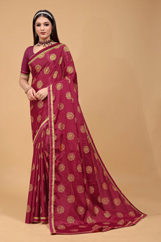 Purple Love Saree